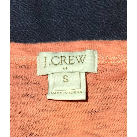 J. Crew Raglan Burnt Out Long Sleeve Tee - Size S - Picture 7 of 9